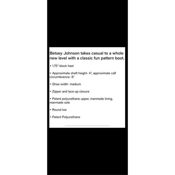 Betsy Johnson, Johnny combat boots lace up size 6  - Picture 4 of 12